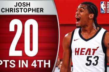 Josh Christopher GOES OFF In Vegas! DROPS 20 PTS IN 4th! 🔥