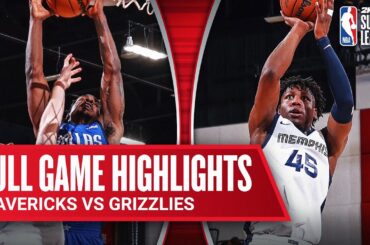 MAVERICKS vs GRIZZLIES | NBA SUMMER LEAGUE | FULL GAME HIGHLIGHTS