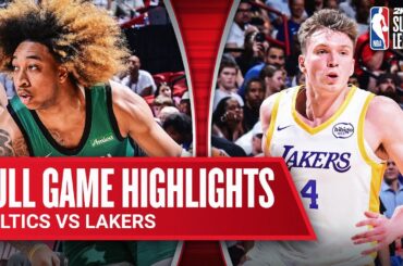 CELTICS vs LAKERS | NBA SUMMER LEAGUE | FULL GAME HIGHLIGHTS