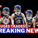 HUGE TRADE COULD INVOLVE WARRIORS, CLIPPERS, JAZZ, SUNS AND PELICANS! GOLDEN STATE WARRIORS NEWS