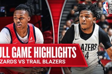 WIZARDS vs TRAIL BLAZERS | NBA SUMMER LEAGUE | FULL GAME HIGHLIGHTS