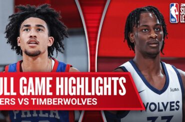 76ERS vs TIMBERWOLVES | NBA SUMMER LEAGUE | FULL GAME HIGHLIGHTS