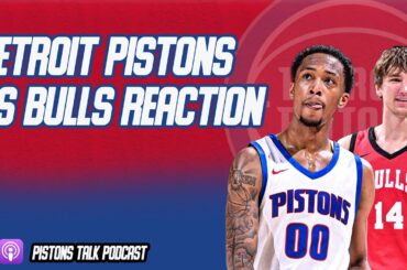 Detroit Pistons Defeat The Chicago Bulls 85-77 | Post Game Reactions