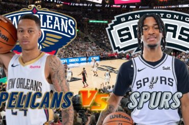 New Orleans Pelicans vs San Antonio Spurs Live Play by Play & Scoreboard