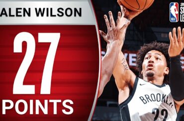 Jalen Wilson Leads Nets 21-Point Comeback In Summer League!