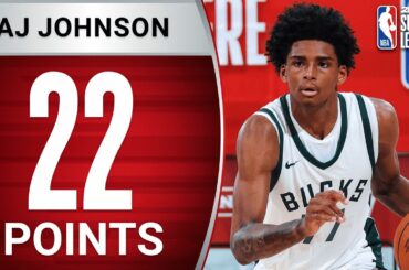 No. 23 Overall Pick AJ Johnson SHINES In Summer League! 👏