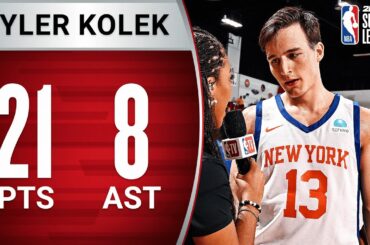 Knicks Rookie Tyler Kolek Hits GAME-WINNER In Summer League! 👏