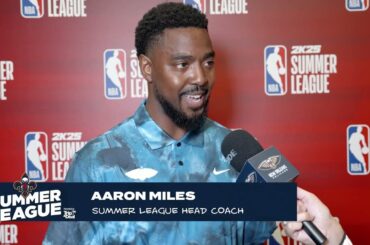 Aaron Miles Recaps Game 3 vs. Spurs | 2024 NBA Summer League Postgame