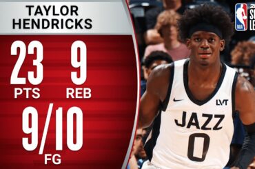 Taylor Hendricks' IMPRESSIVE Summer League Performance!