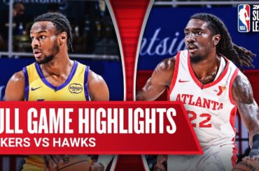 LAKERS vs HAWKS | NBA SUMMER LEAGUE | FULL GAME HIGHLIGHTS