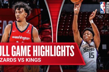 WIZARDS vs KINGS | NBA SUMMER LEAGUE | FULL GAME HIGHLIGHTS