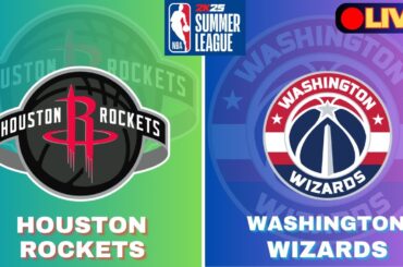 Live Score : Washington Wizards Vs Houston Rockets | NBA Summer League Today Match Jul 15 2024