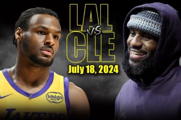 Los Angeles Lakers vs Cleveland Cavaliers Full Game Highlights - 2024 Summer League | July 15, 2024