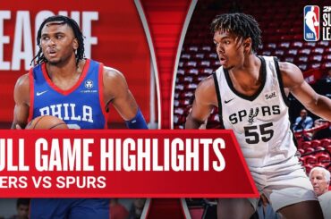 76ERS vs SPURS | NBA SUMMER LEAGUE | FULL GAME HIGHLIGHTS