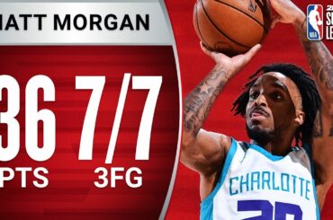 Matt Morgan Goes PERFECT From The Field In Vegas! 36 PTS Off The Bench!