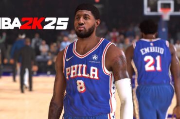 New Dynamic Duo in Philly | BUCKS vs SIXERS | NBA 2K25 ULTRA REALISTIC CONCEPT GAMEPLAY | K4RL