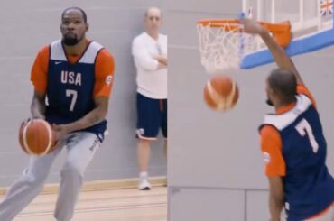 Kevin Durant FIRST practice with Team USA preparing for Olympics 👀