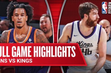 SUNS vs KINGS | NBA SUMMER LEAGUE | FULL GAME HIGHLIGHTS