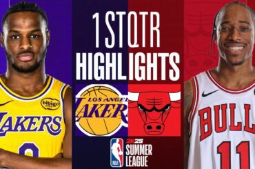 Los Angeles Lakers vs Chicago Bulls 1st Qtr Highlights - NBA Summer League - July, 20 2024