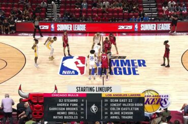 BULLS vs LAKERS | NBA SUMMER LEAGUE | FULL GAME HIGHLIGHTS