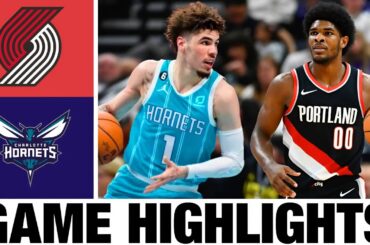 Charlotte Hornets vs Portland Trail Blazers FULL GAME Highlights | 2024 NBA Summer League