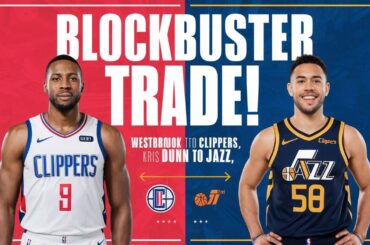 BLOCKBUSTER TRADE: Utah Jazz Send Russell Westbrook to Los Angeles Clippers And Utah Jazz Officially