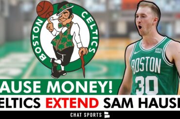 BREAKING NEWS: Sam Hauser Signs 4 YEAR Extension With The Boston Celtics | Celtics News