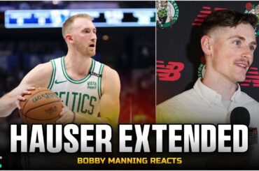 Celtics Sign Sam Hauser to 4-Year, $45 Million Extension