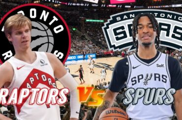 Toronto Raptors vs San Antonio Spurs Live Play by Play & Scorebaord