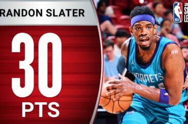 Brandon Slater GOES TO WORK In Summer League Action!😤