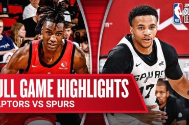 RAPTORS vs SPURS | NBA SUMMER LEAGUE | FULL GAME HIGHLIGHTS