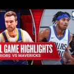 Dallas Mavericks vs Golden State Warriors Highlights Full Game | Jul 21,2024 NBA Summer League