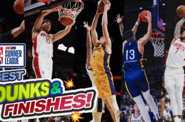 ONLY THE BEST: Top Dunks & Finishes from Summer League 2024