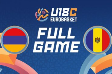 Group Phase | Armenia v Moldova | Full Basketball Game | FIBA U18 EuroBasket 2024 Division C