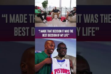 Chauncey Billups explains why he picked the Pistons over the Heat #Detroitpistons #detroitbasketball