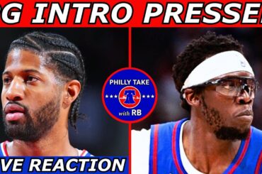 Paul George Introductory Press Conference LIVE! | Sixers SIGN Reggie Jackson! (BREAKING NEWS)