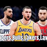 Lakers Zach Lavine Trade Baited By Bulls & Clippers News?