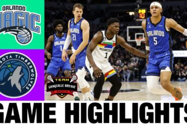 Orlando Magic vs Minnesota Timberwolves Highlights | 2024 NBA Summer League | NBA Basketball