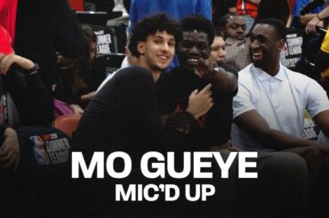 MIC'D UP 🎙️ Mo Gueye at NBA Summer League