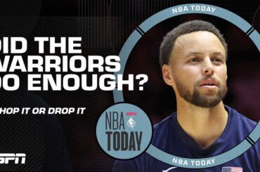 Chop It or Drop It: Have the Warriors done enough to maximize Steph Curry's career?! | NBA Today