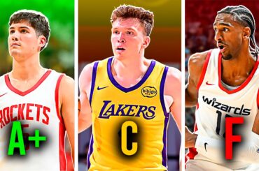 Grading EVERY 2024 NBA Rookies Summer League