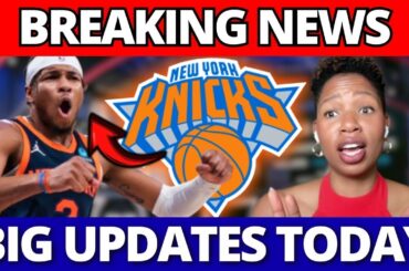 😱Knicks Make a Surprising Move: What Does This Mean for the Team's Future?!🏀