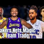 Lakers, Nets & Magic 3 Team Trade Proposal