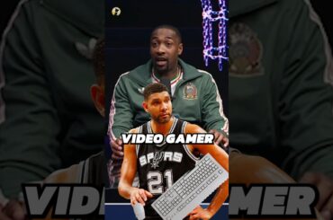 Tim Duncan was a GAMER 🎮