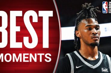 4th Overall Pick Stephon Castle's BEST Moments of the NBA 2K25 Summer League!