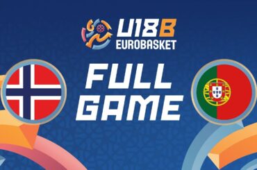 Group Phase | Norway v Portugal | Full Basketball Game | FIBA U18 EuroBasket 2024 Division B