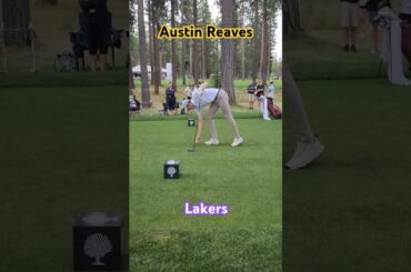 Austin Reaves Los Angeles Lakers playing golf w Matt Ryan & Josh Allen NFL ⛳️ 🏀 🏈