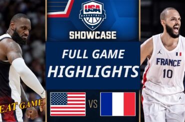 USA vs France [ Full Game ] Today Olympic Basketball |USAB SHOWCASE