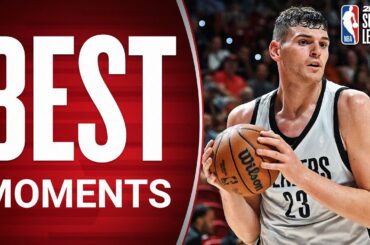 7th Overall Pick Donovan Clingan's BEST Moments of the NBA 2K25 Summer League!