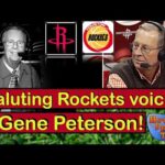 Tribute to Rockets Voice Gene Peterson (w/ Rockets Author Robert Falkoff & Broadcaster Greg Lucas)